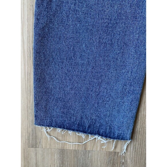 Cotton On Jeans Women’s Sz6 High Waisted 90s Blue Denim Pants Distressed Stretch - Picture 9 of 15